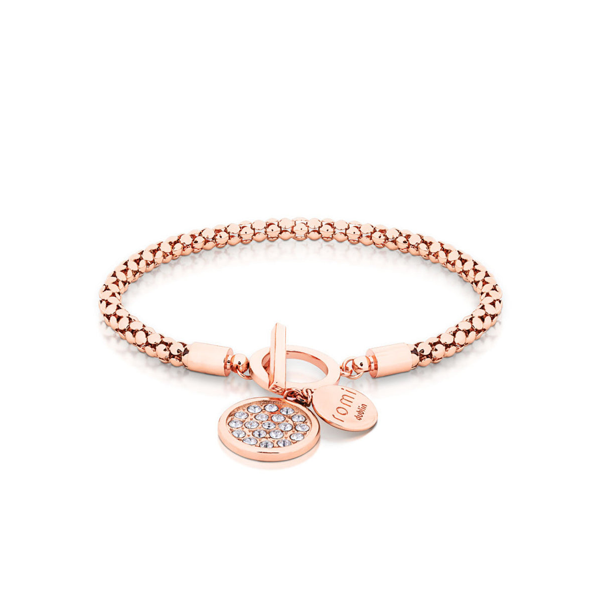Romi Rose Gold Popcorn Chain Bracelet