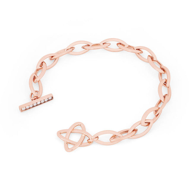 Tipperary Leaf Chain Bracelet