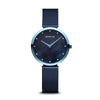 Bering Classic Polished Blue Watch