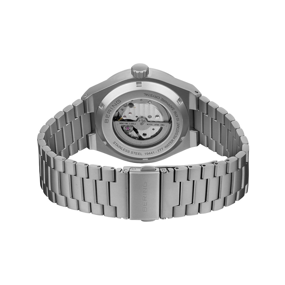 Bering Automatic Brushed Grey Watch