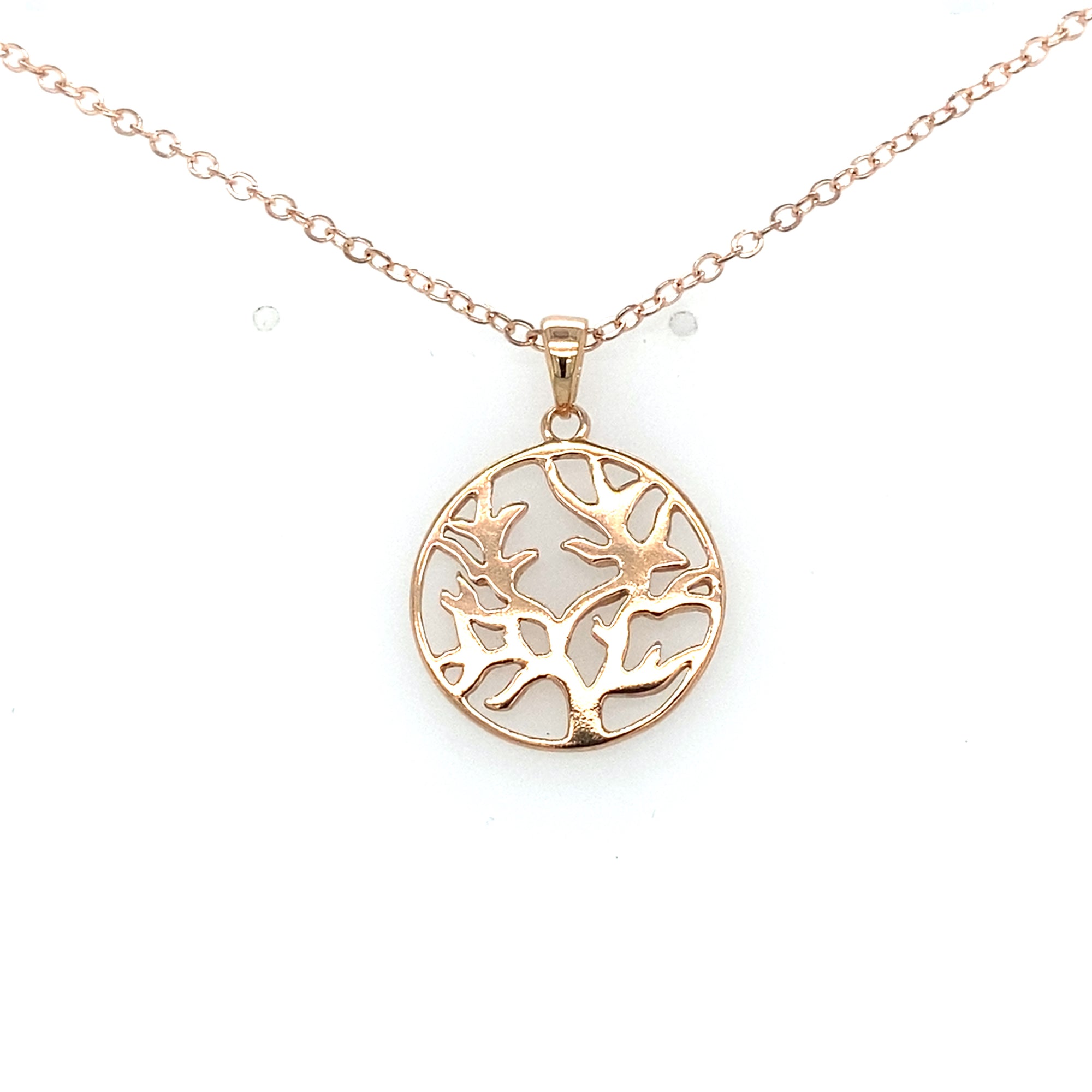 Rose Gold Colour Pendant