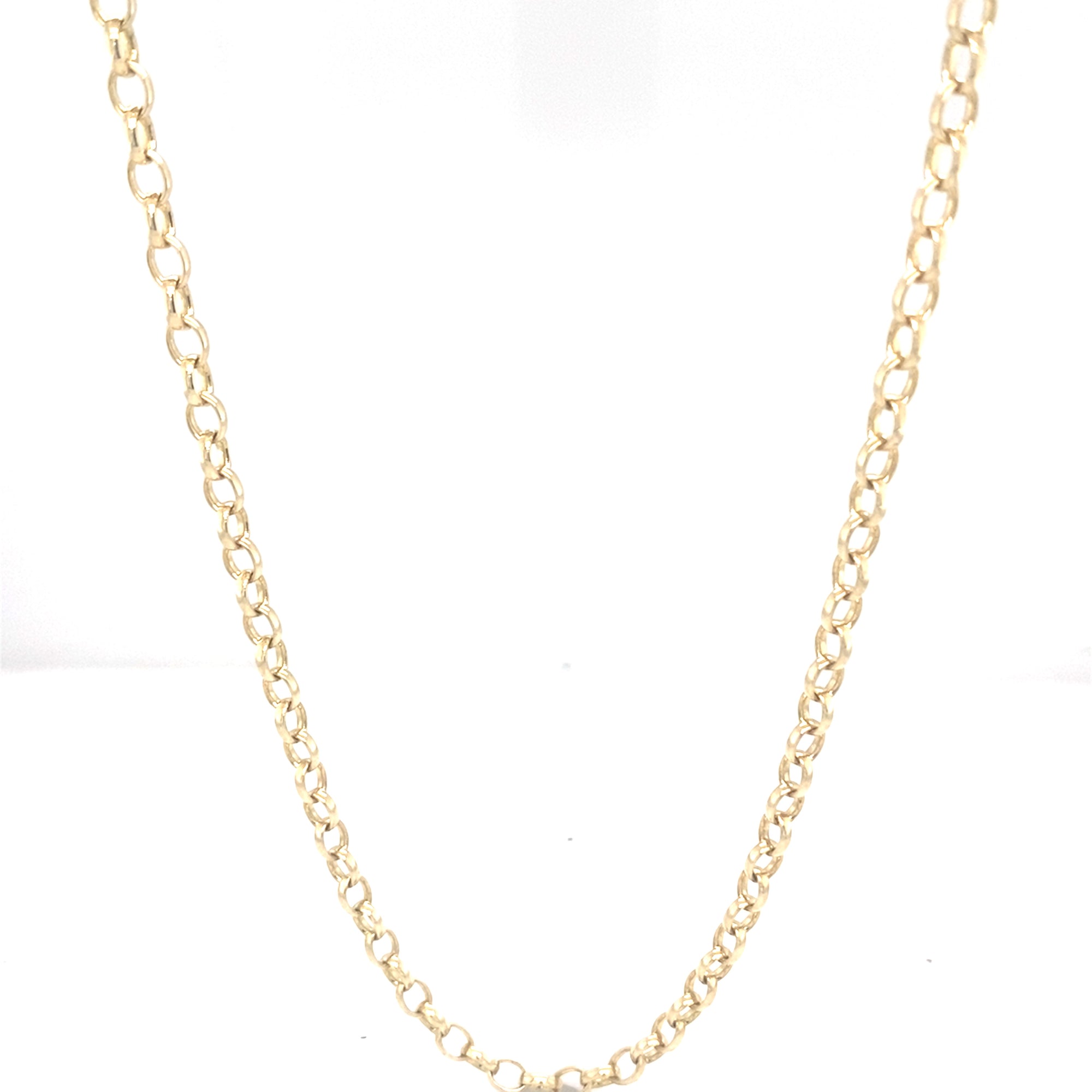 9kt Gold Belcher Chain 24&#39;&#39;