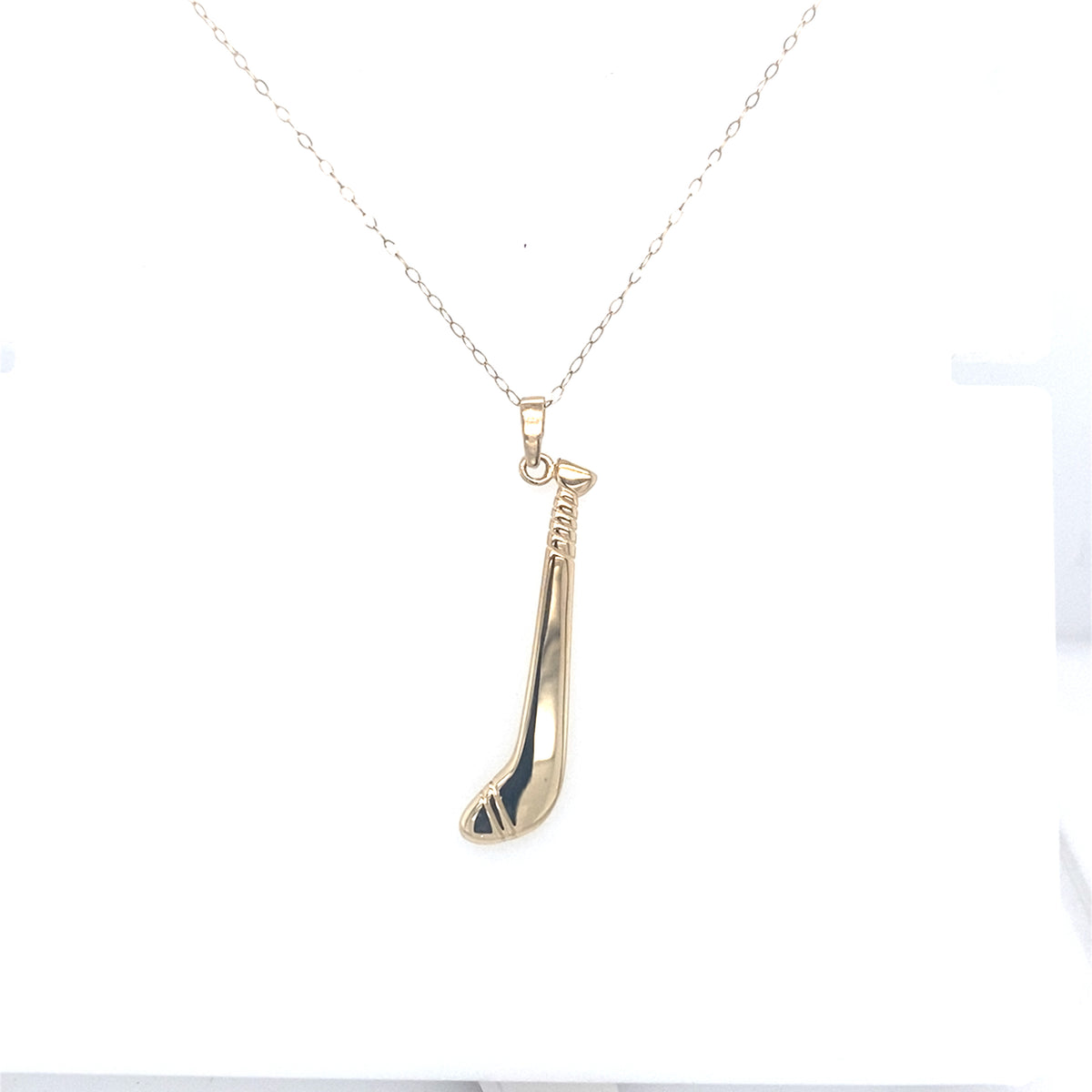 9kt Gold Chain and Camogie Pendant