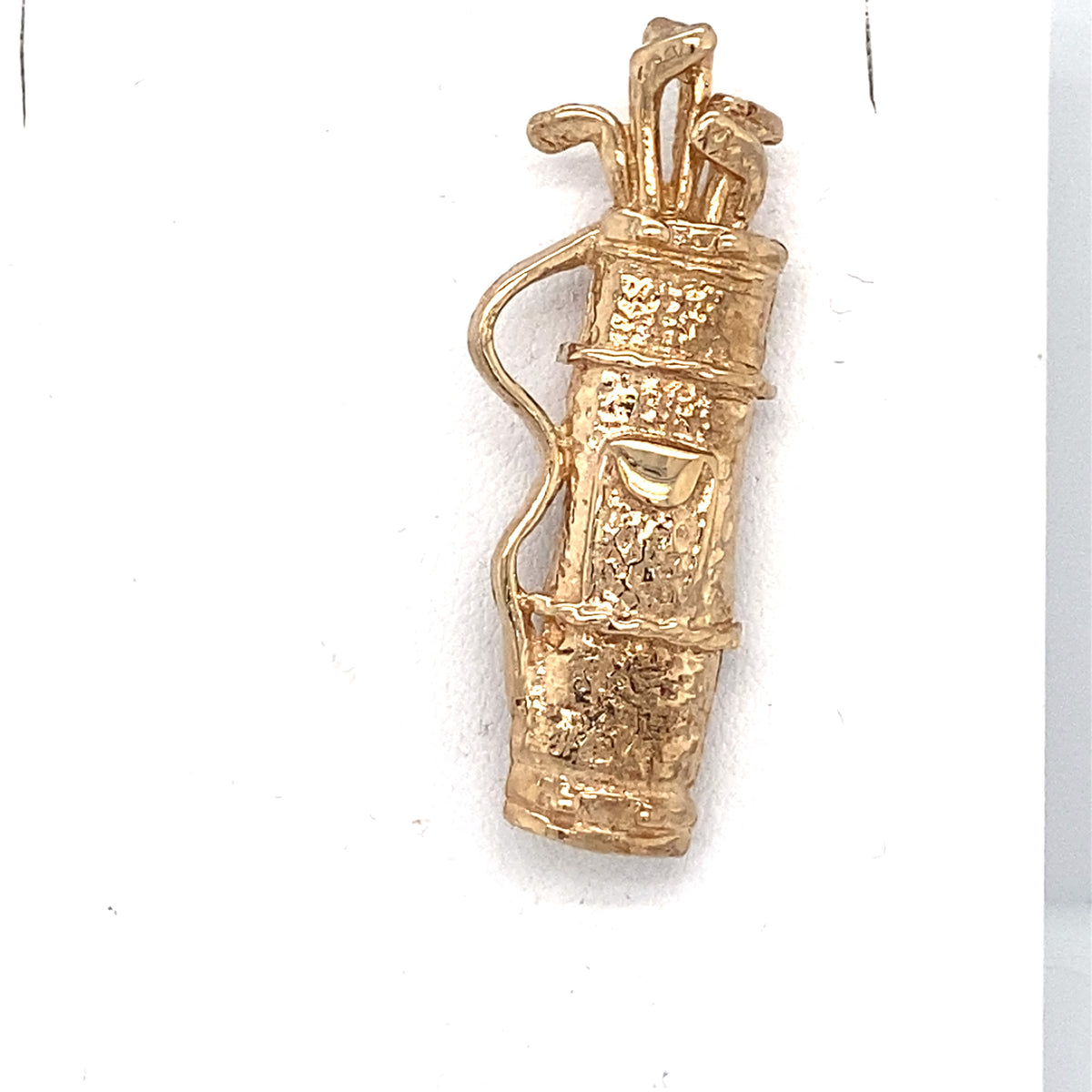 9kt Gold Golf Bag Brooch