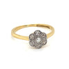 Antique 18kt Gold Diamond Ring