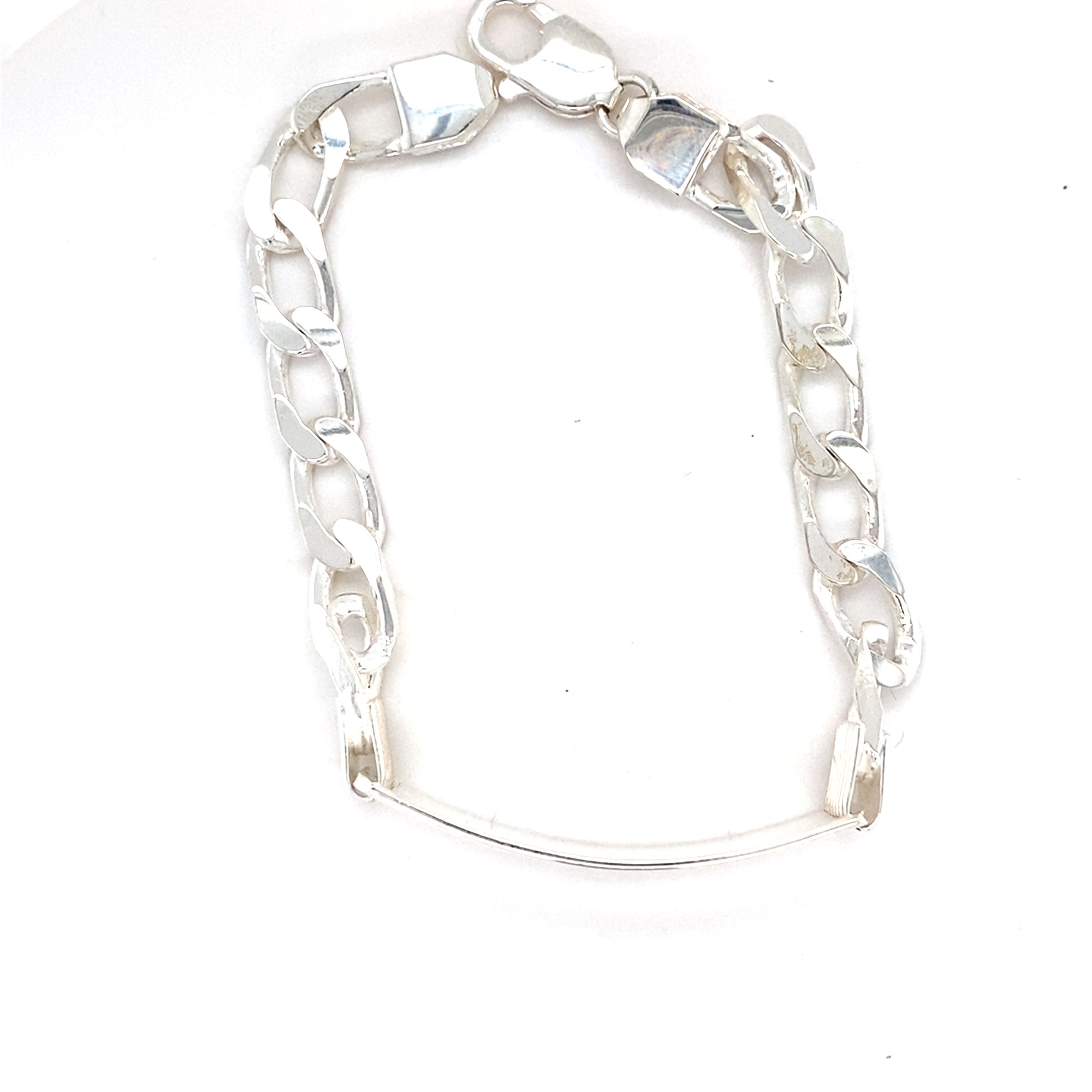 Sterling Silver ID Bracelet