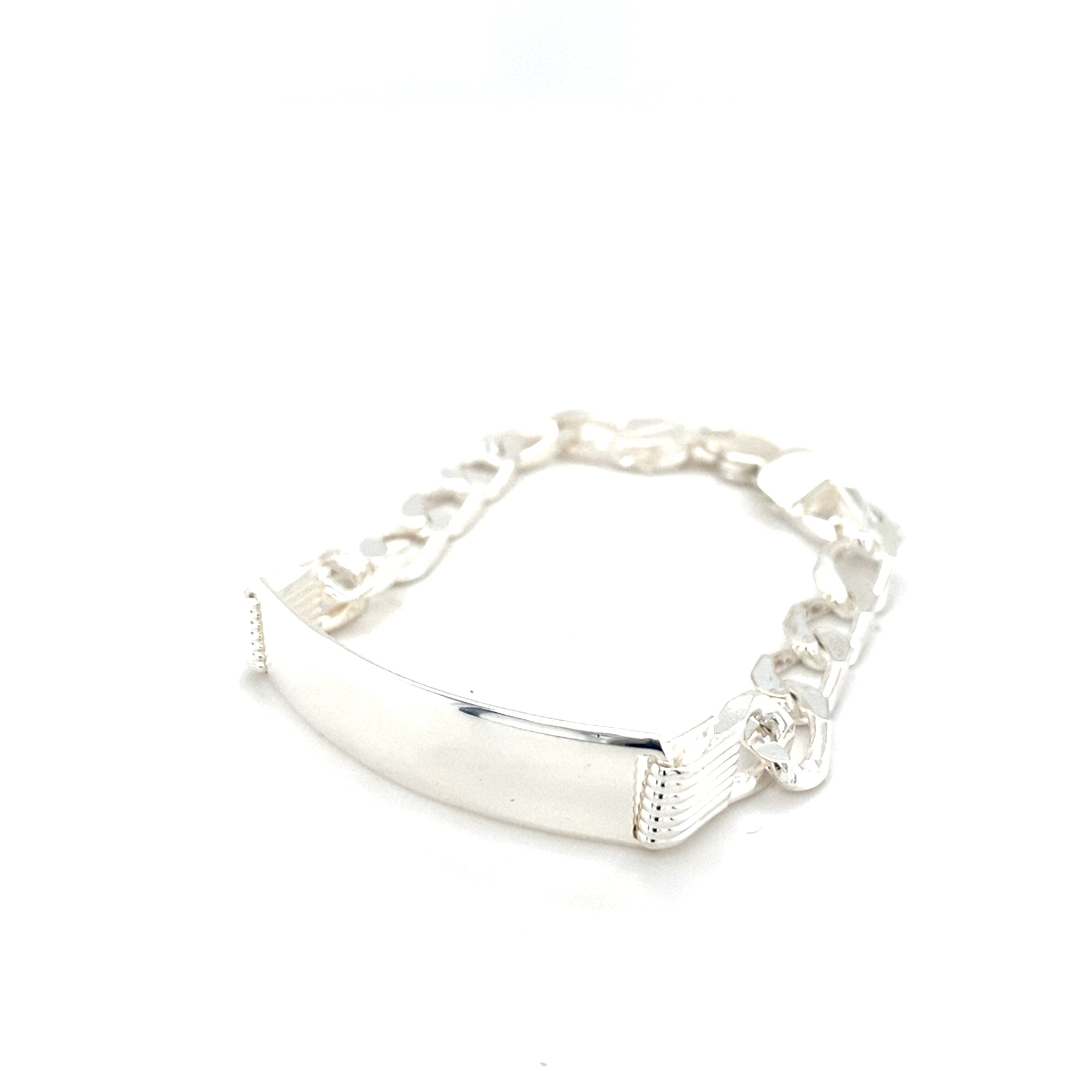Sterling Silver ID Bracelet