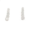18kt White Gold Diamond Drop Earrings