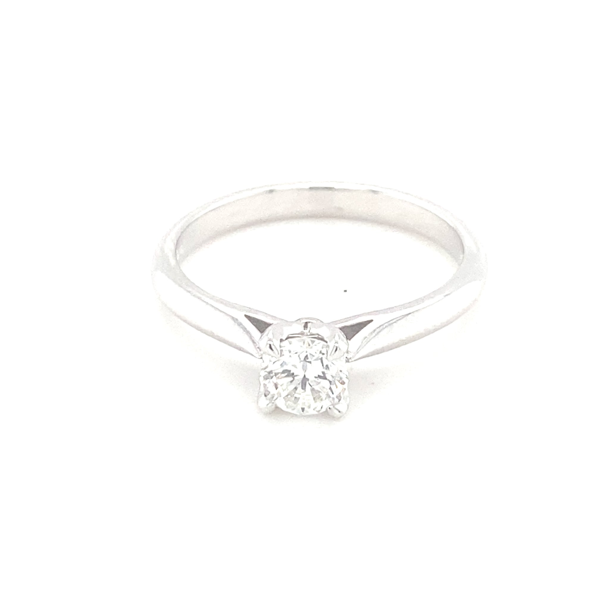 Platinum Solitaire Ring
