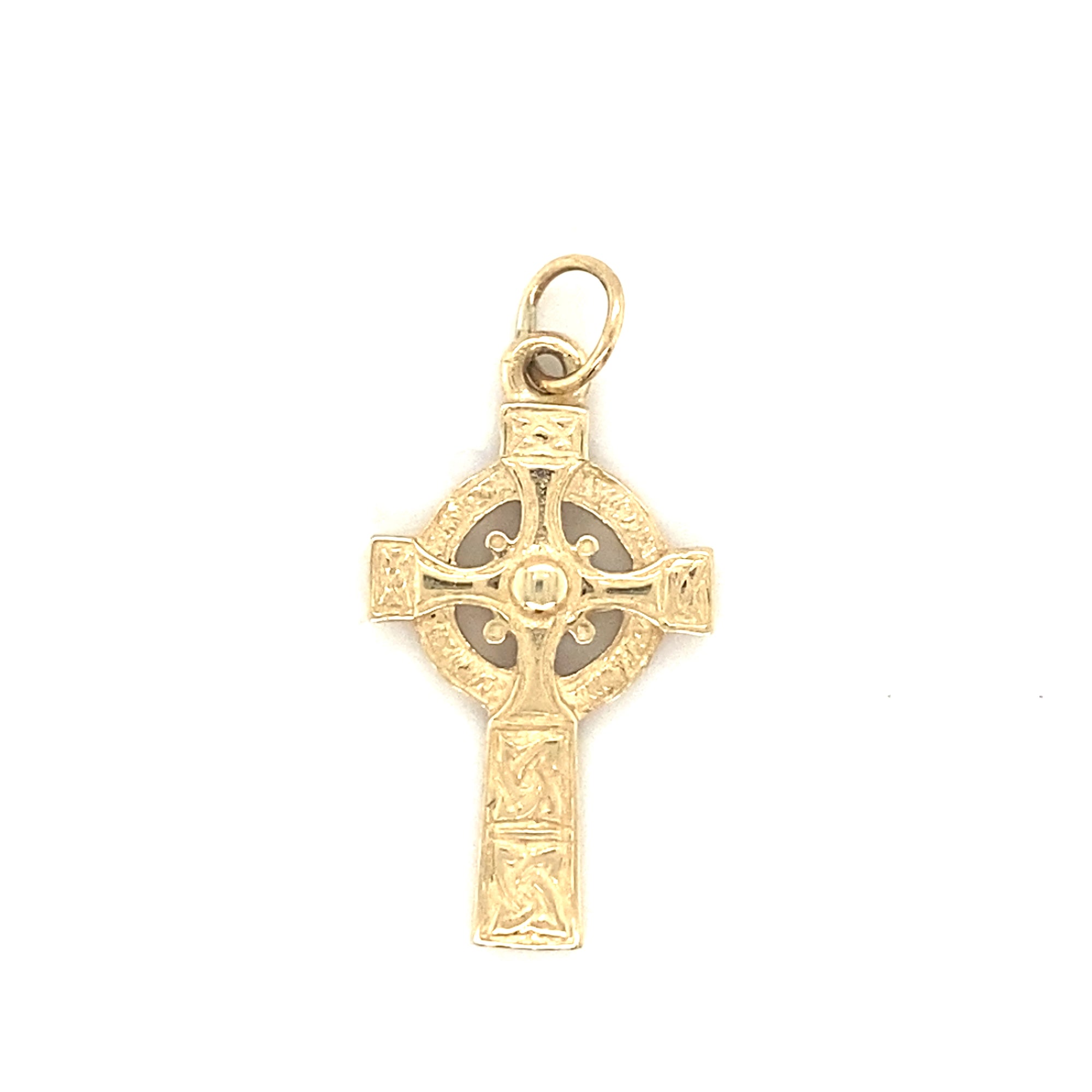 9kt Gold Celtic Cross