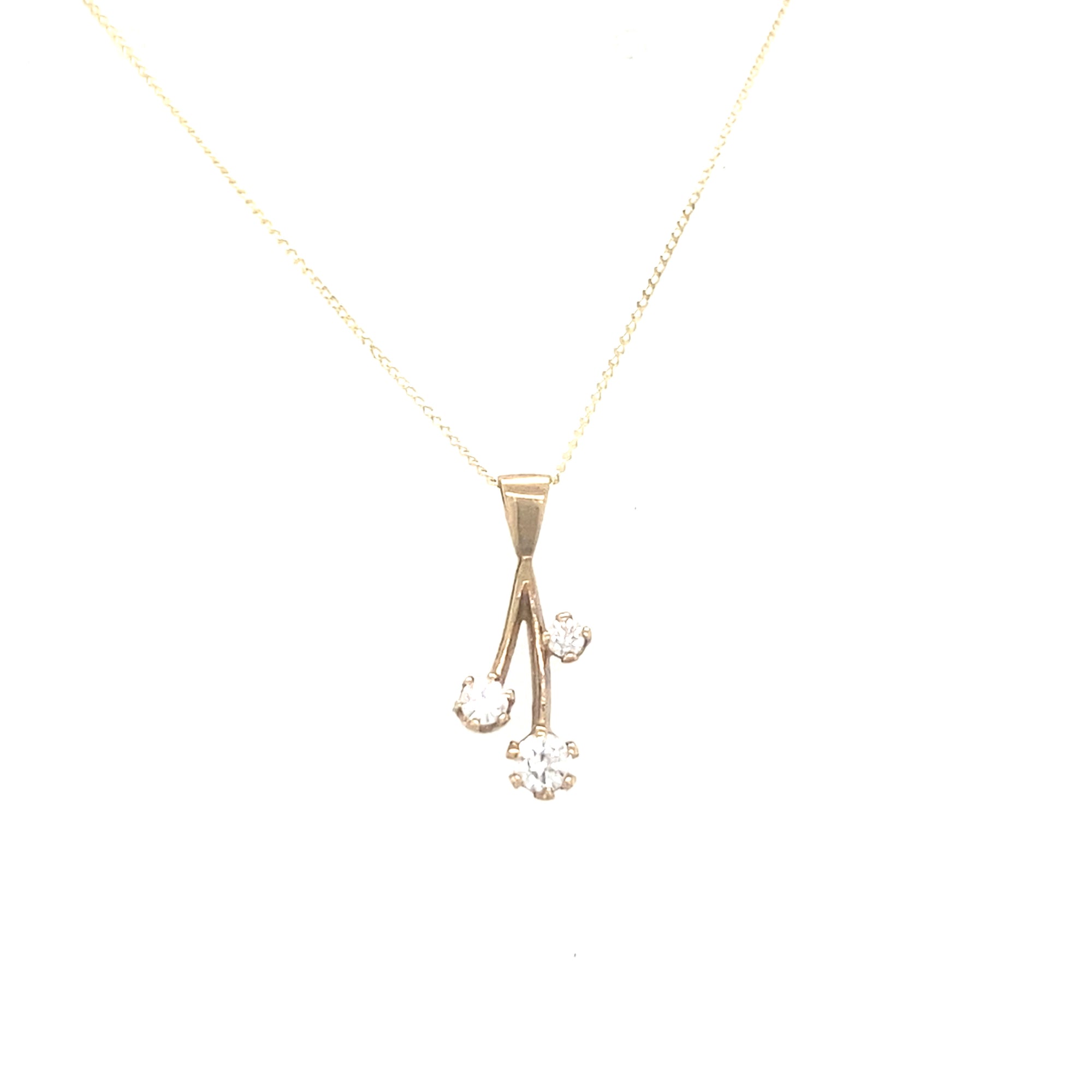 9kt Gold Dainty Pendant