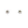9kt Gold Sapphire &amp;Diamond Earrings