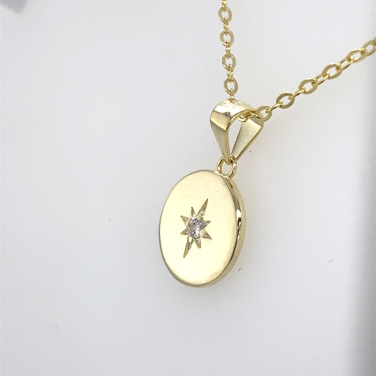 Gold Plated Sterling Silver Pendant