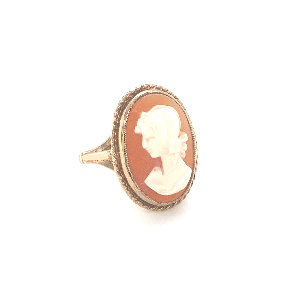 9kt Gold Antique Cameo Ring