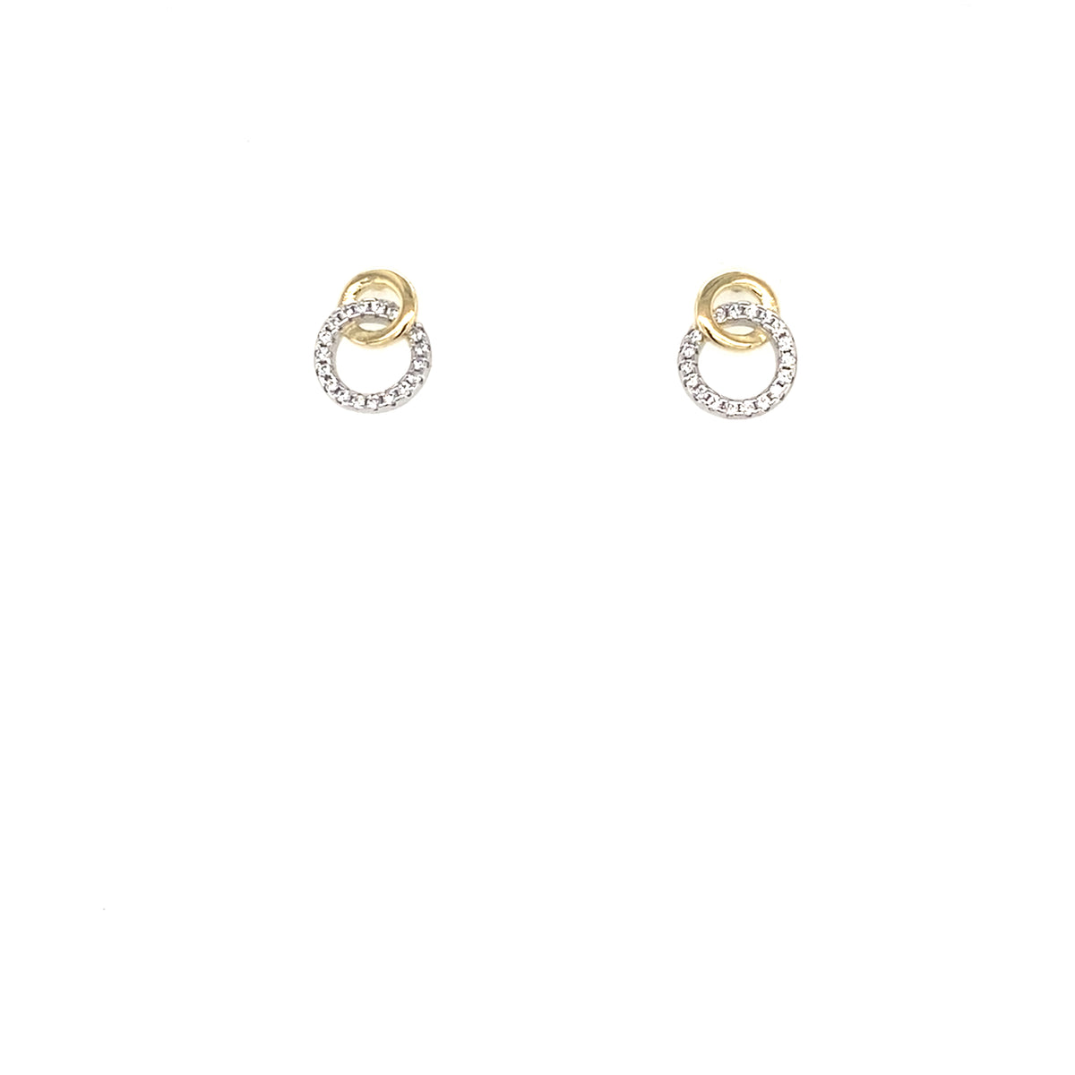 Sterling Silver Intertwinned Earrings
