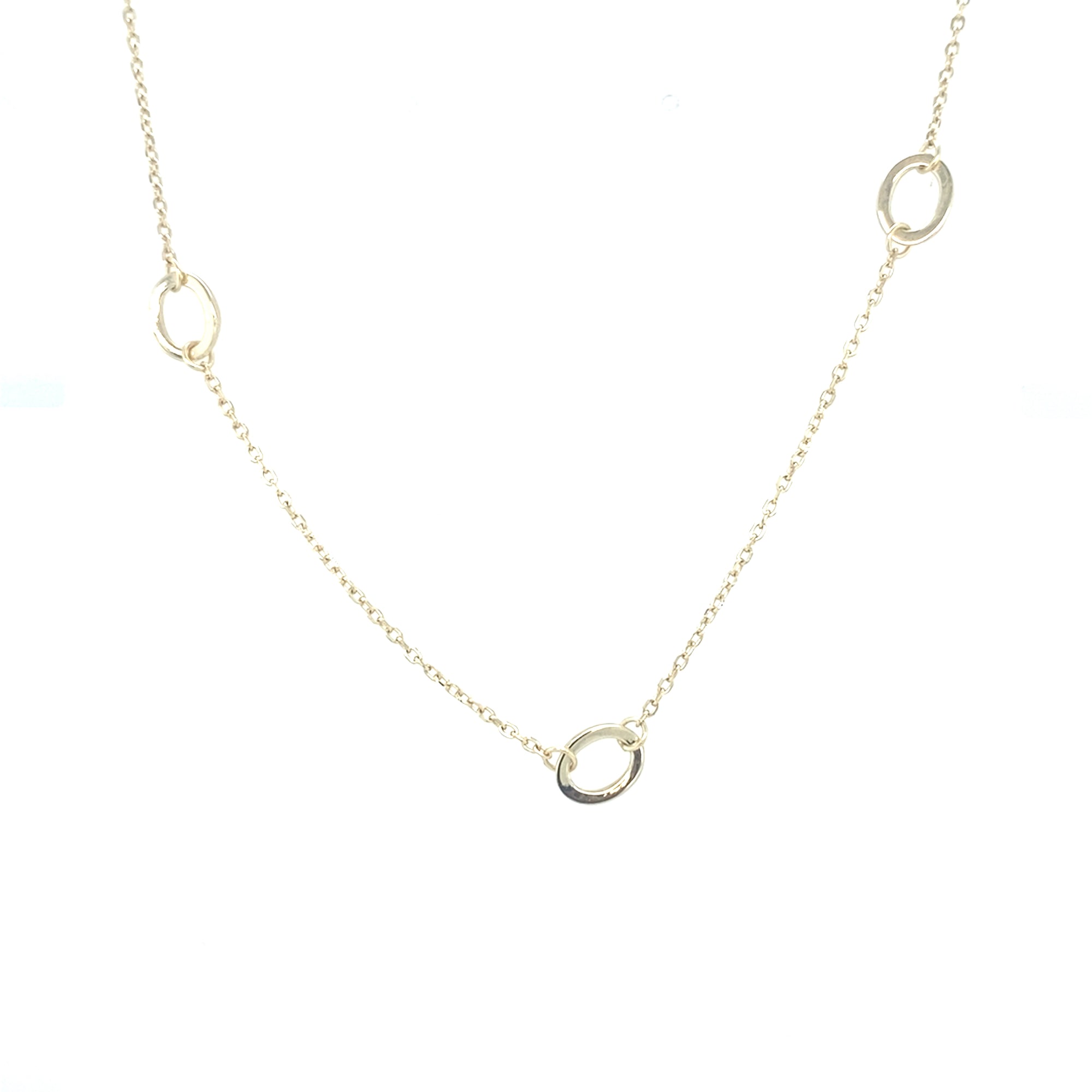 Sterling Silver Gold Plated Chain