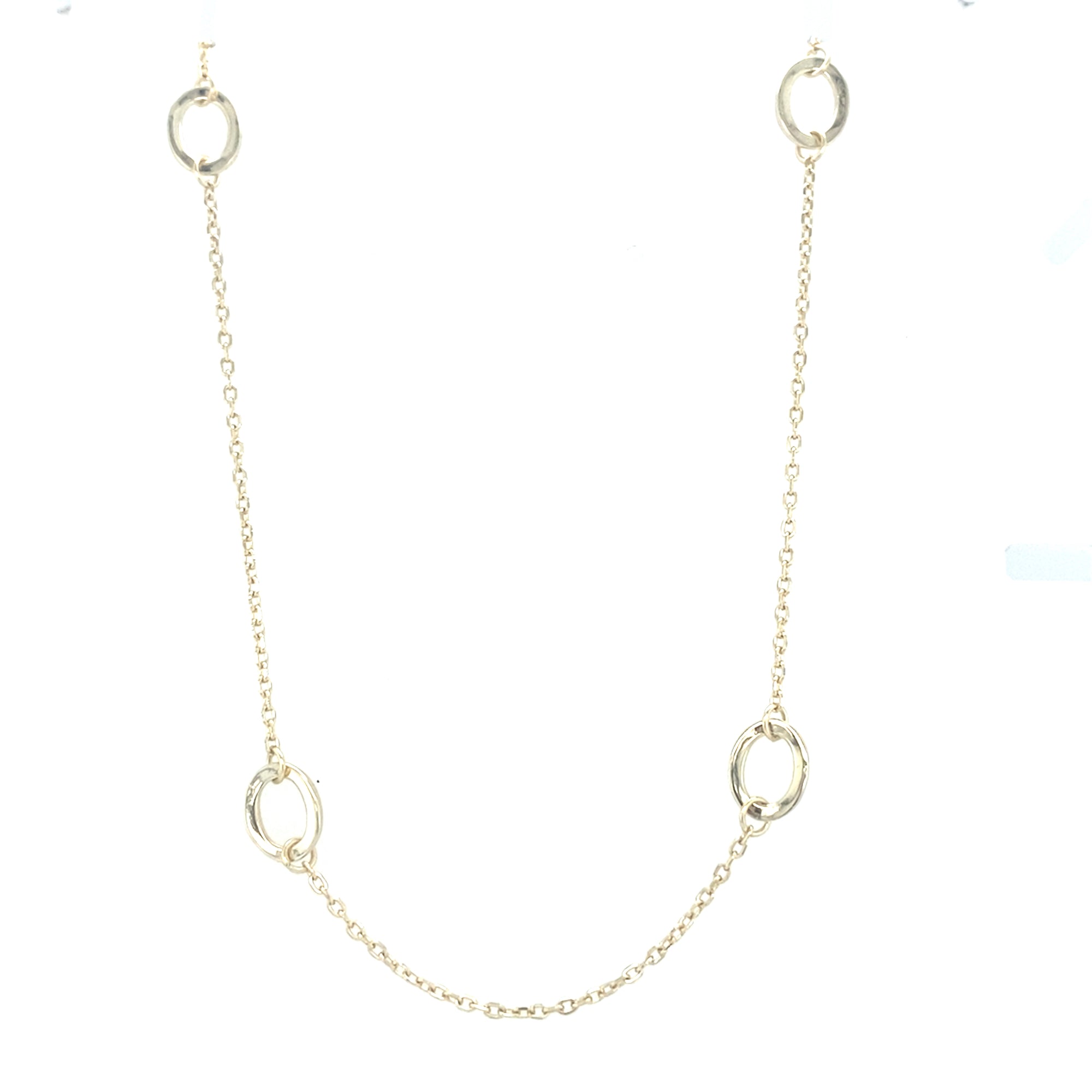 Sterling Silver Gold Plated Chain