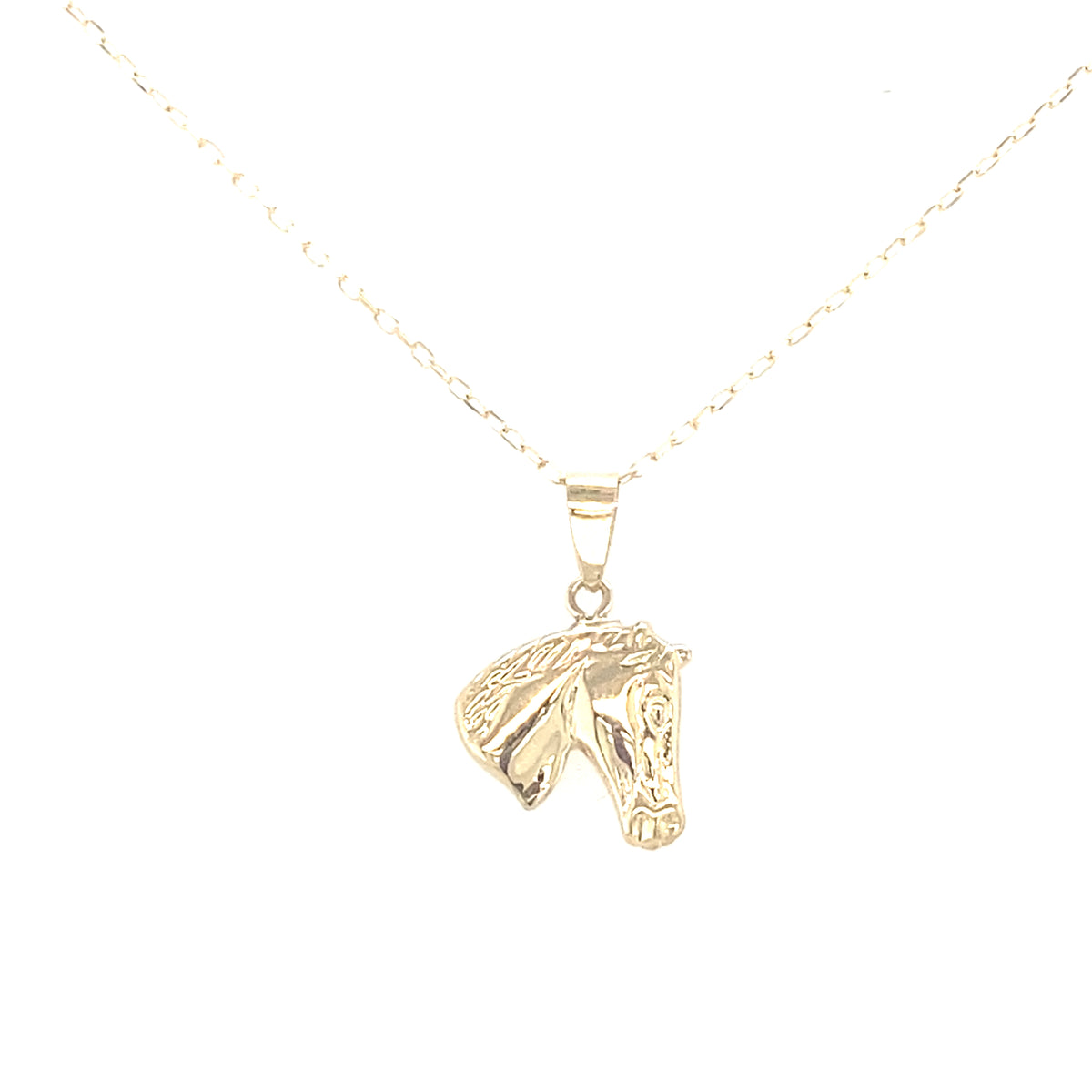 9kt Gold Small Horse Pendant
