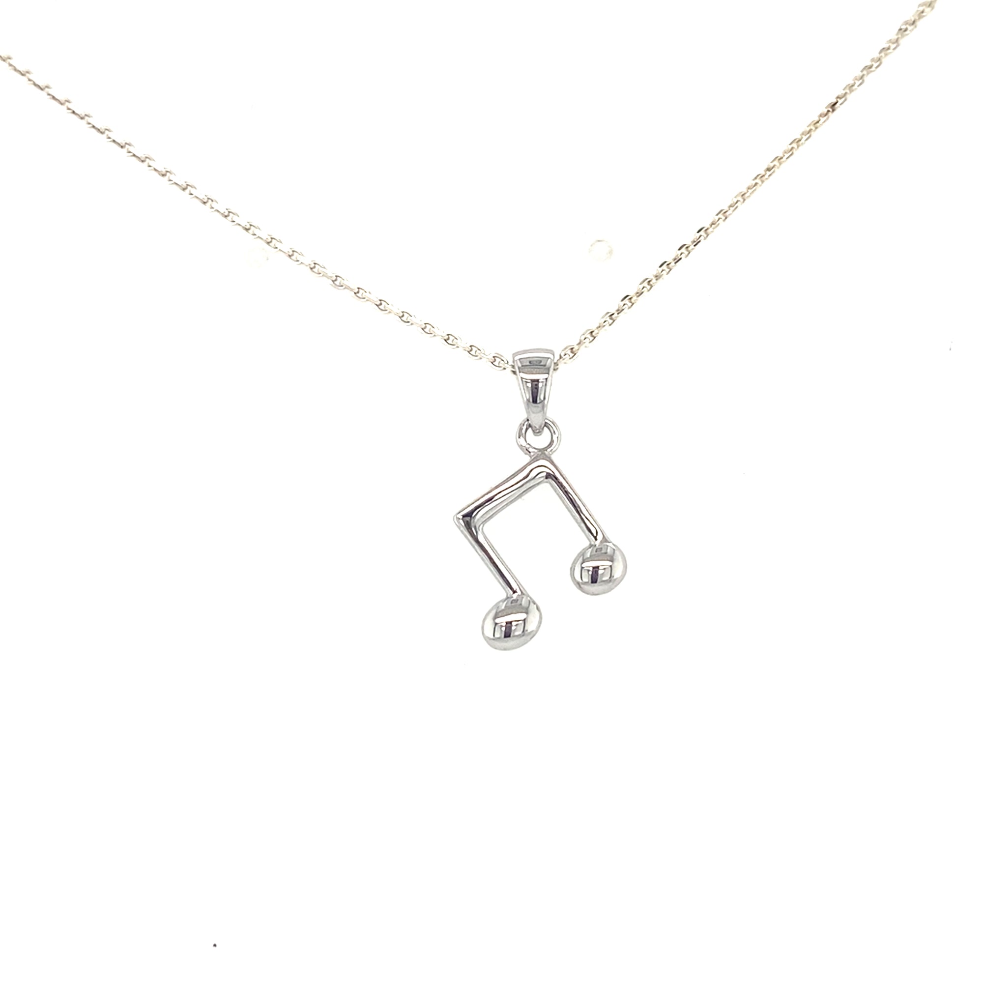 Sterling Silver Quaver Pendant