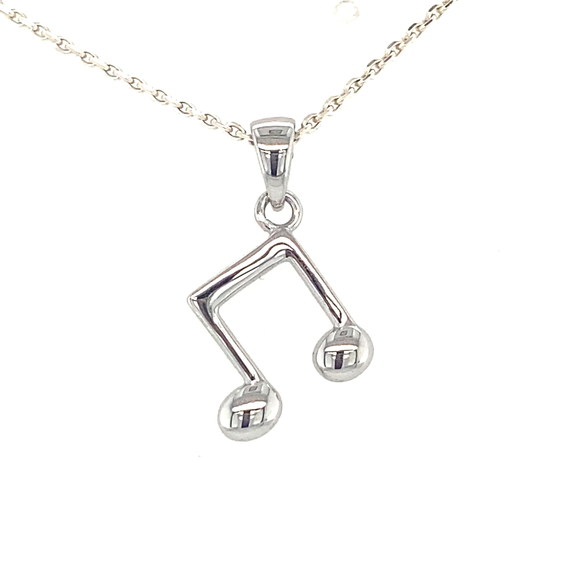 Sterling Silver Quaver Pendant
