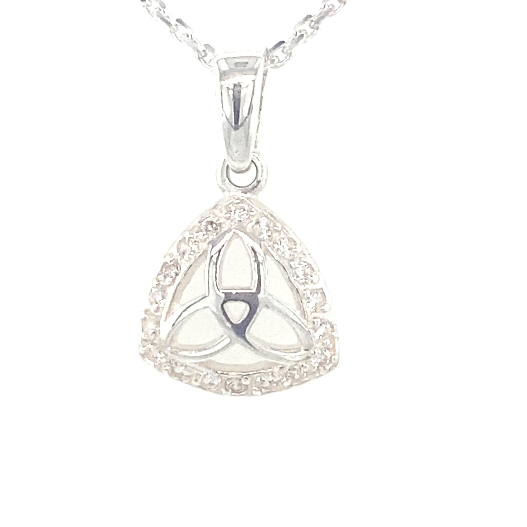 Sterling Silver Trinity Knot Pendant