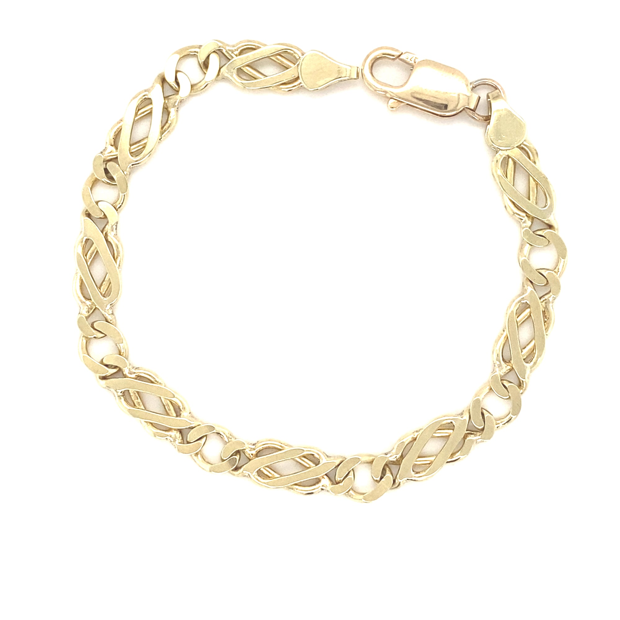 9kt Gold Old Style Bracelet