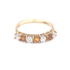 9kt Gold Seven Stone Ring