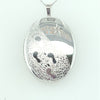 Silver Footprint Locket