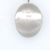 Silver Footprint Locket