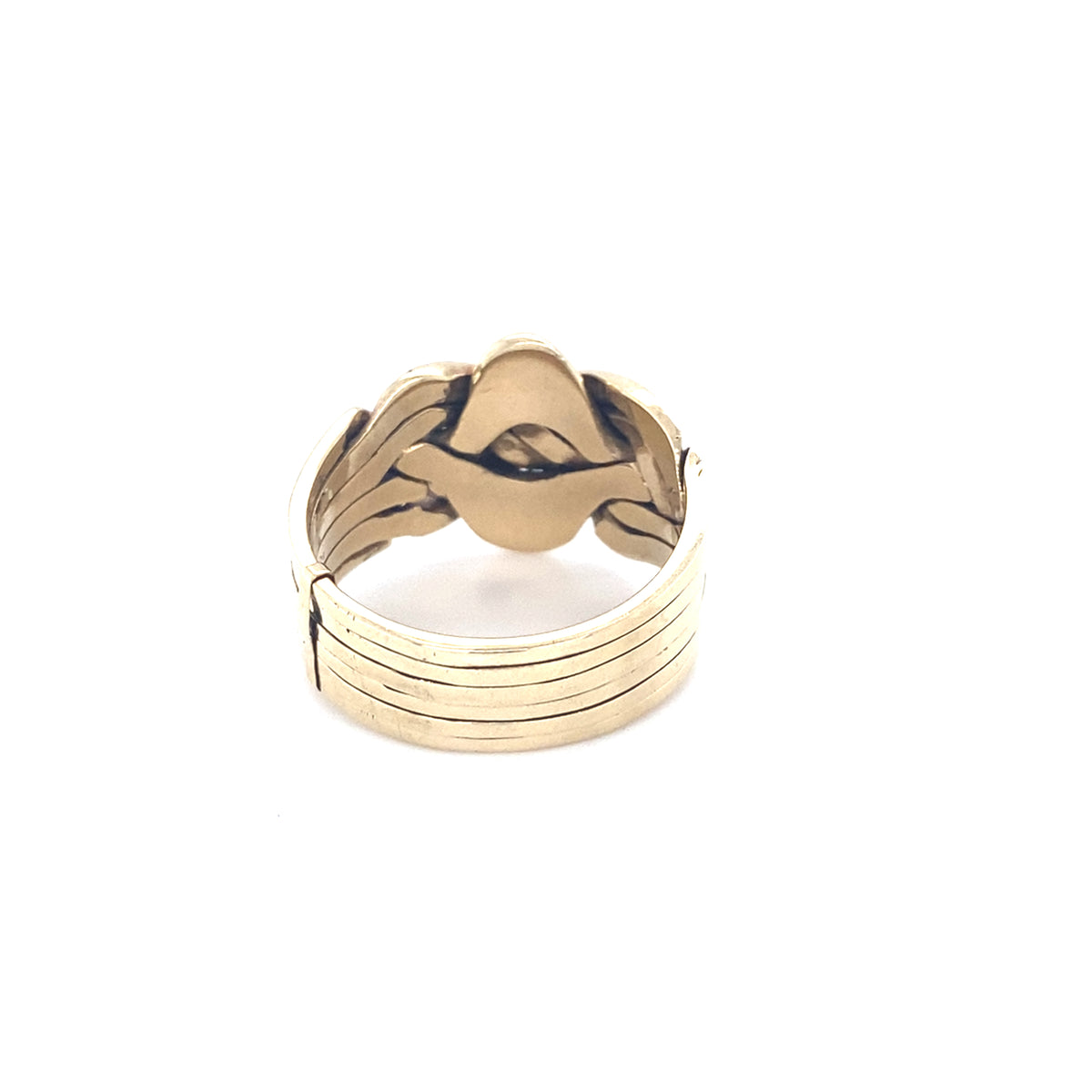 9kt Gold Large Puzzle Ring