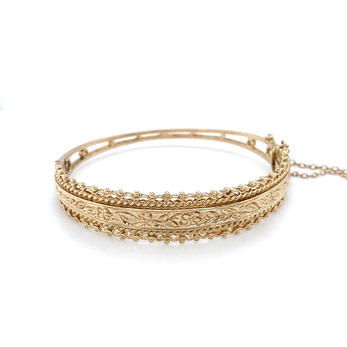 9kt Gold Vintage Bangle