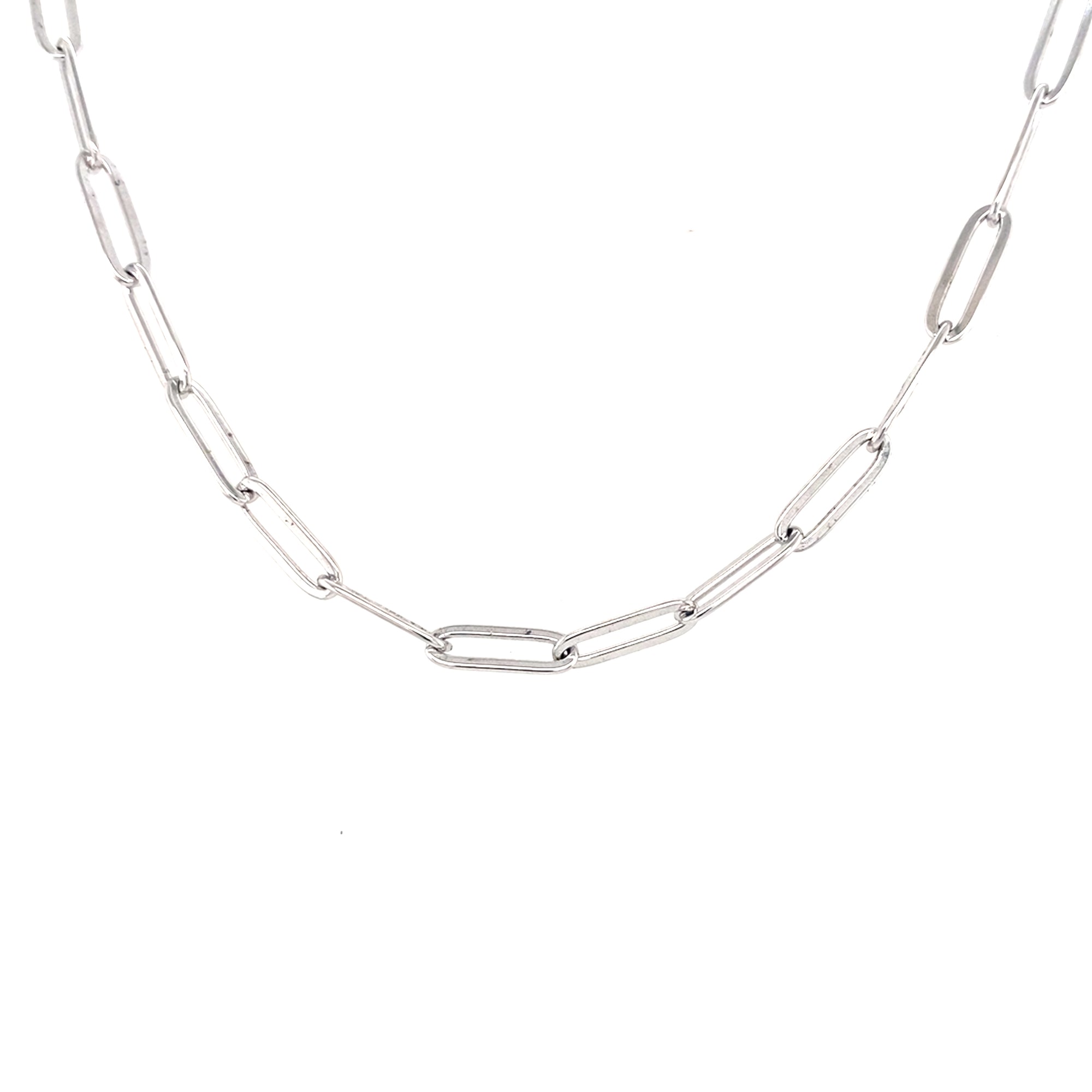 Sterling Silver Link Necklace