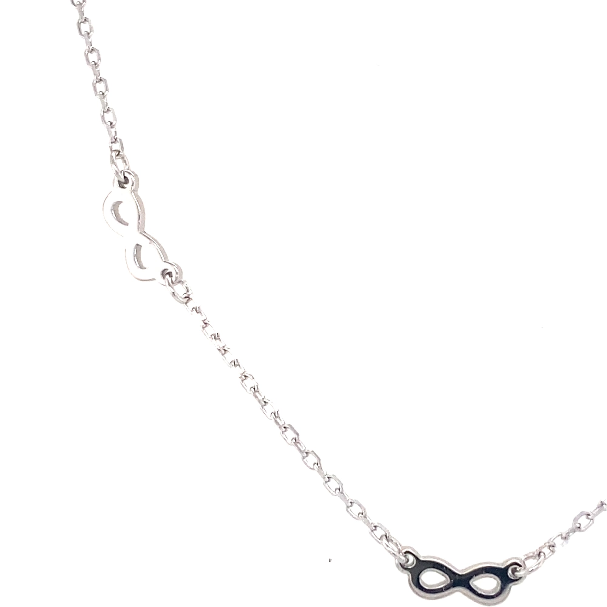 Sterling Silver Infinity Necklace