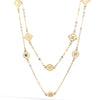 9kt Gold Double Layer Necklace