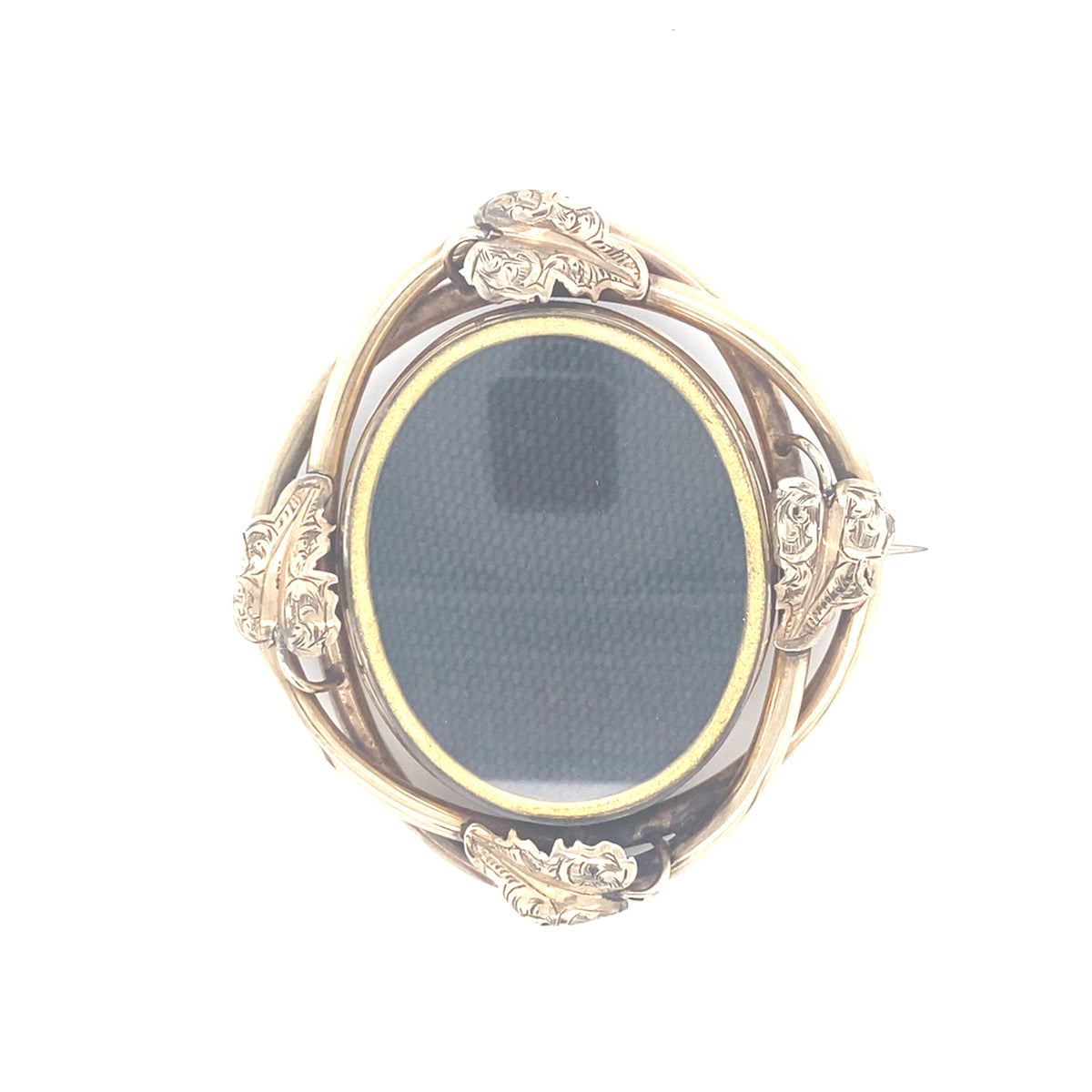 Antique 9kt Gold Reversible Brooch/Pendant