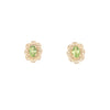 9kt Gold Peridot Earrings