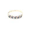 9kt Gold Sapphire Ring