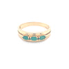 18kt Gold Emerald Ring