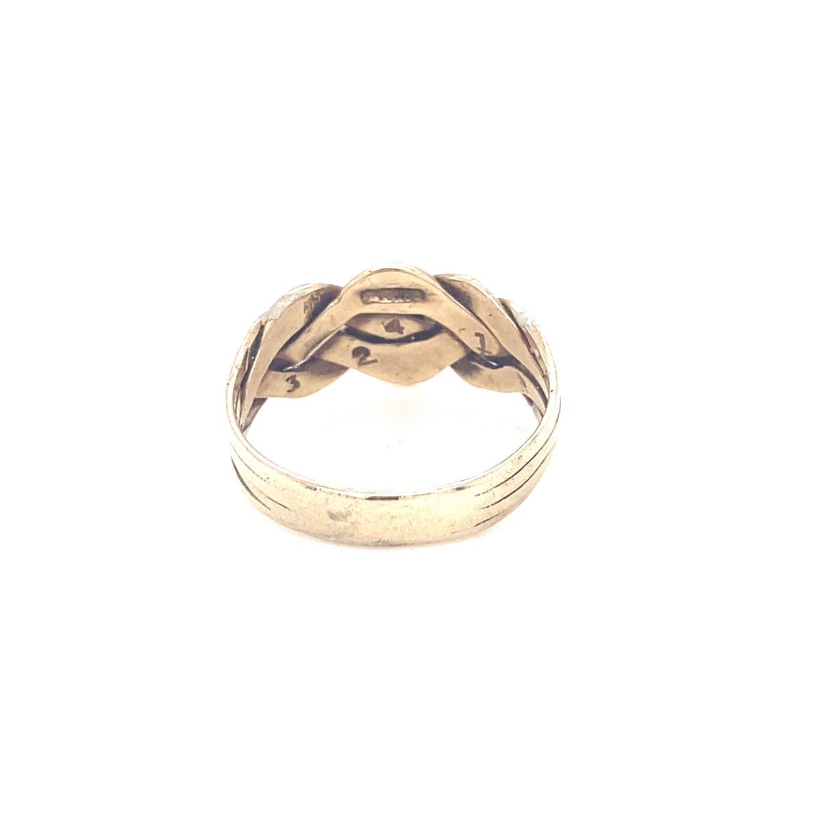 9kt Gold Puzzle Ring