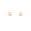 9kt Gold Claddagh Earrings