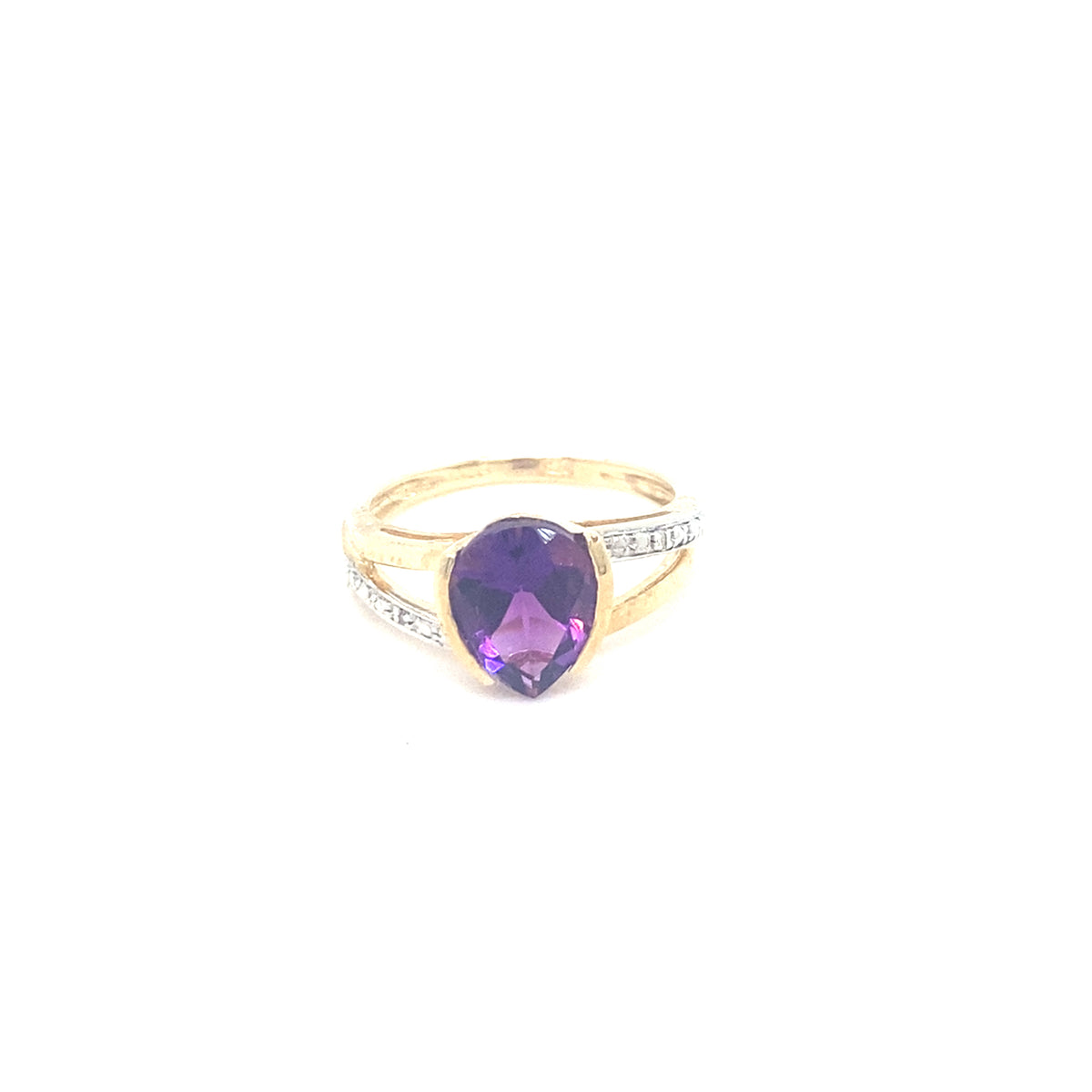 9kt Amethyst Colour Ring