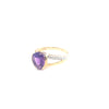 9kt Amethyst Colour Ring