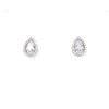 Sterling silver Pear Shaped Earrings