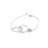 Sterling Silver Interlinked Circle Bracelet