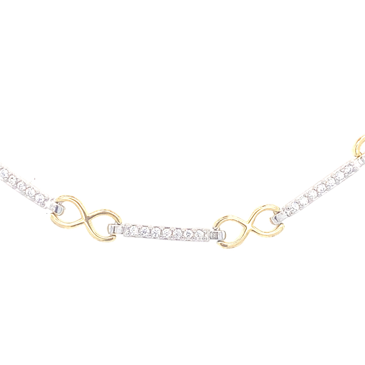 Sterling Silver Infinity Necklace