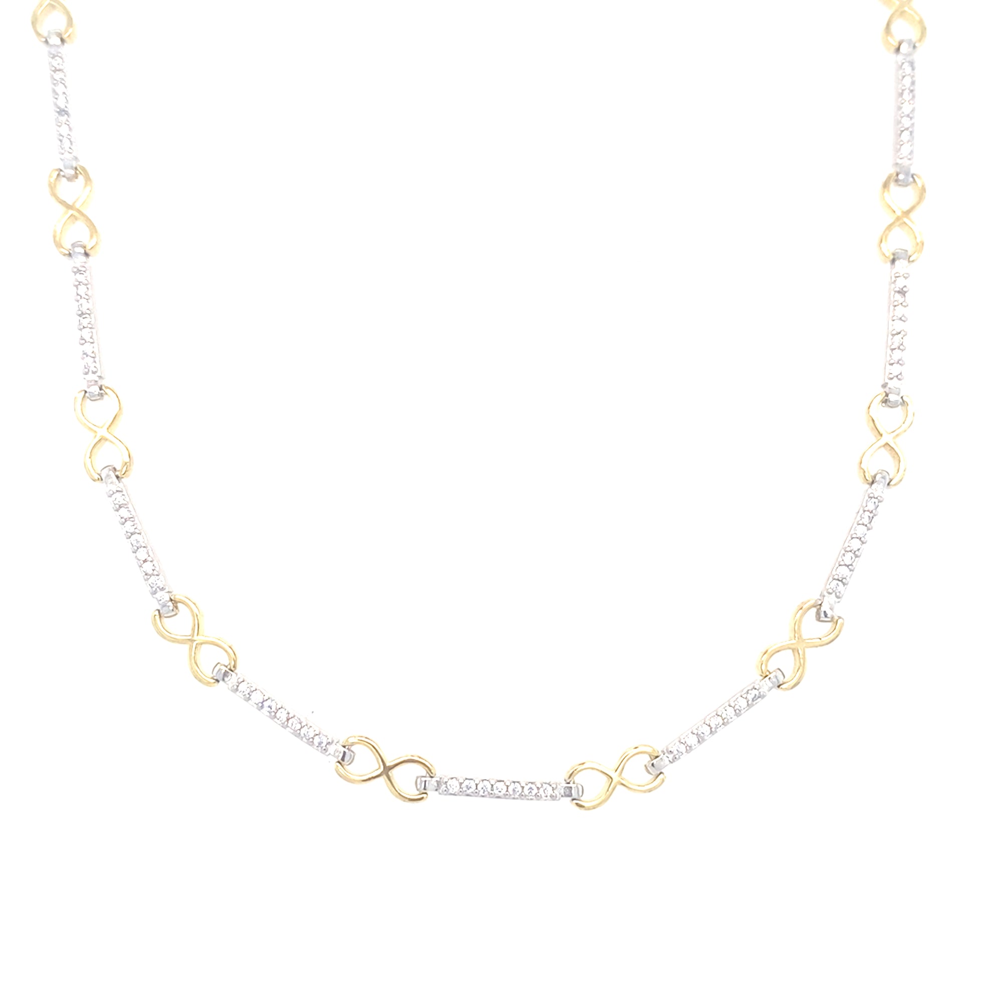 Sterling Silver Infinity Necklace