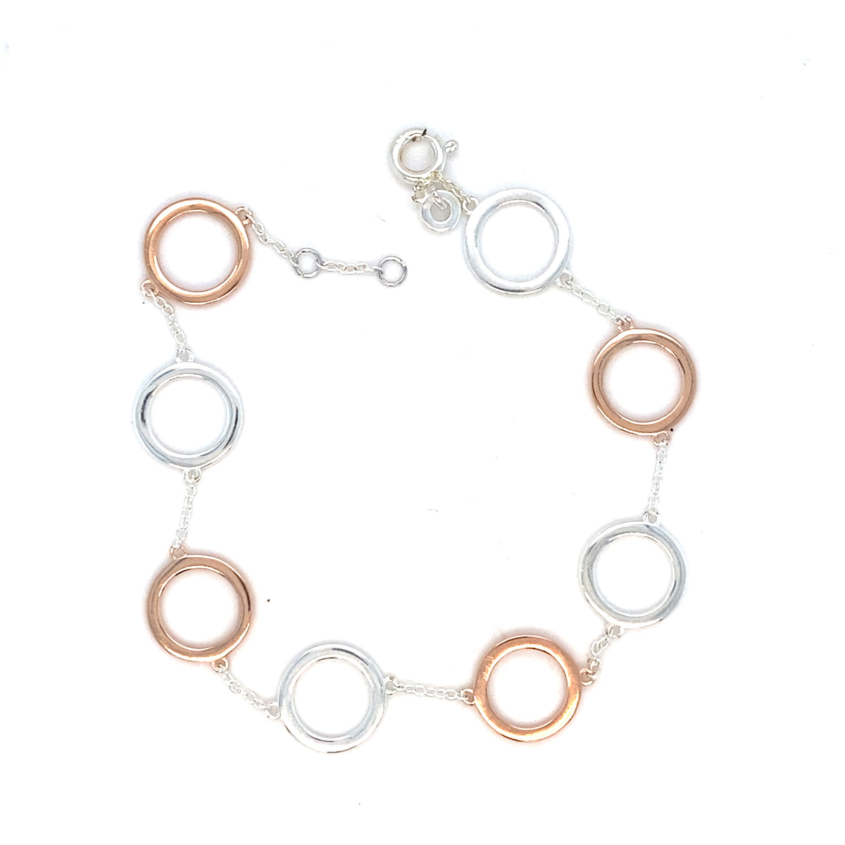 Sterling Silver Circle Bracelet