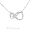 Silver Coloured Infinity Smybol Pendant