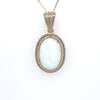 9kt Gold Opal Pendant