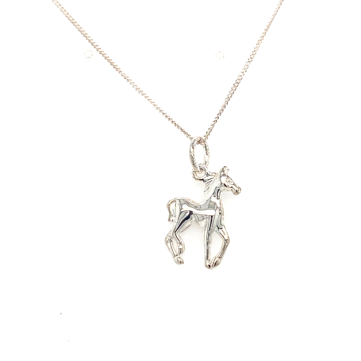 Sterling Silver Horse Pendant